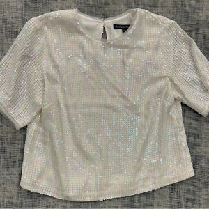 Brooks Brothers Sequin Blouse